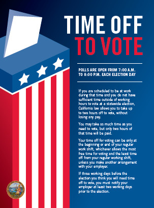 Time off to vote