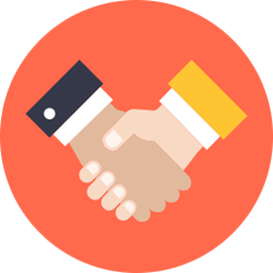 County Policies Icon: shaking hands
