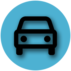 Facilities and fleet icon - car
