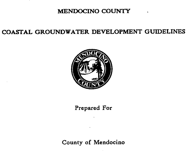 Groundwater