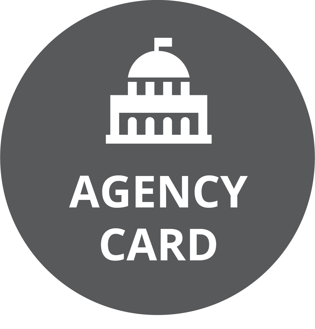 Agency Library card.