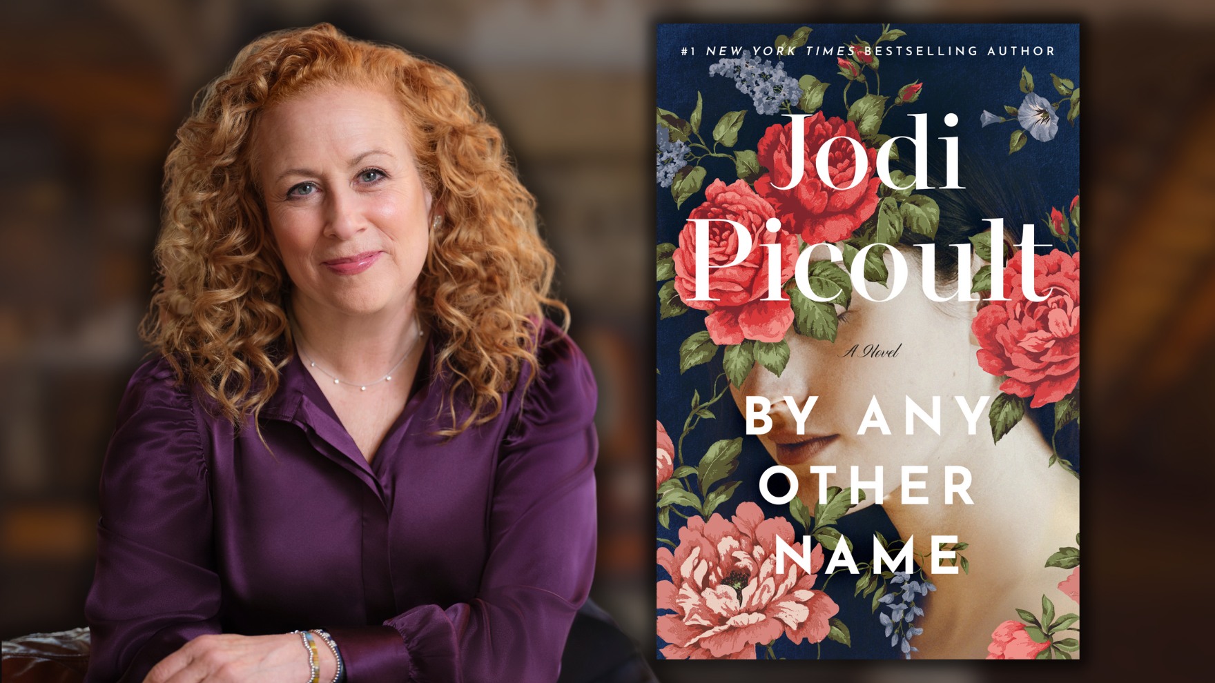 Regist for virtual author talk with Jodi Picoult.
