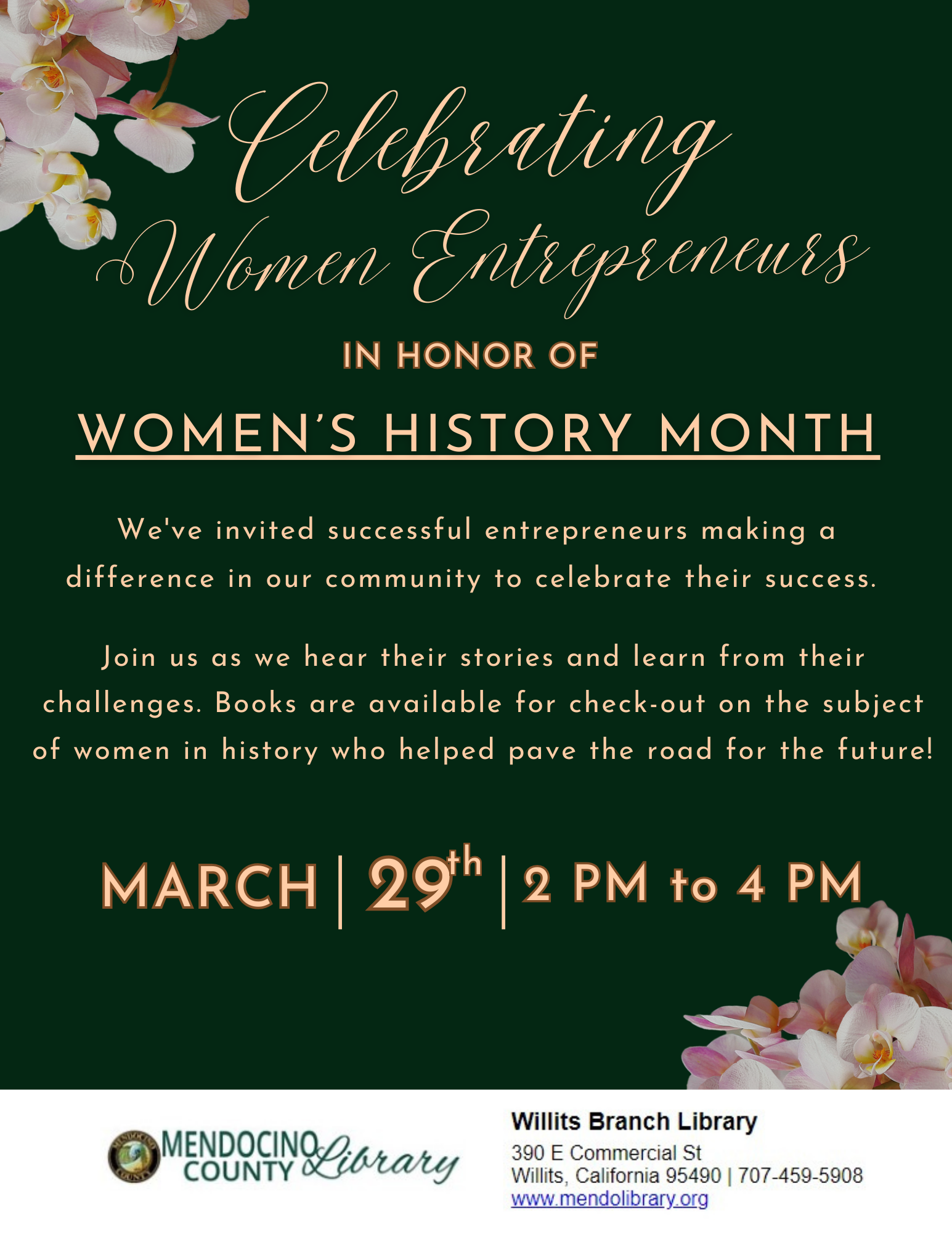 Women's History Month Flyer 