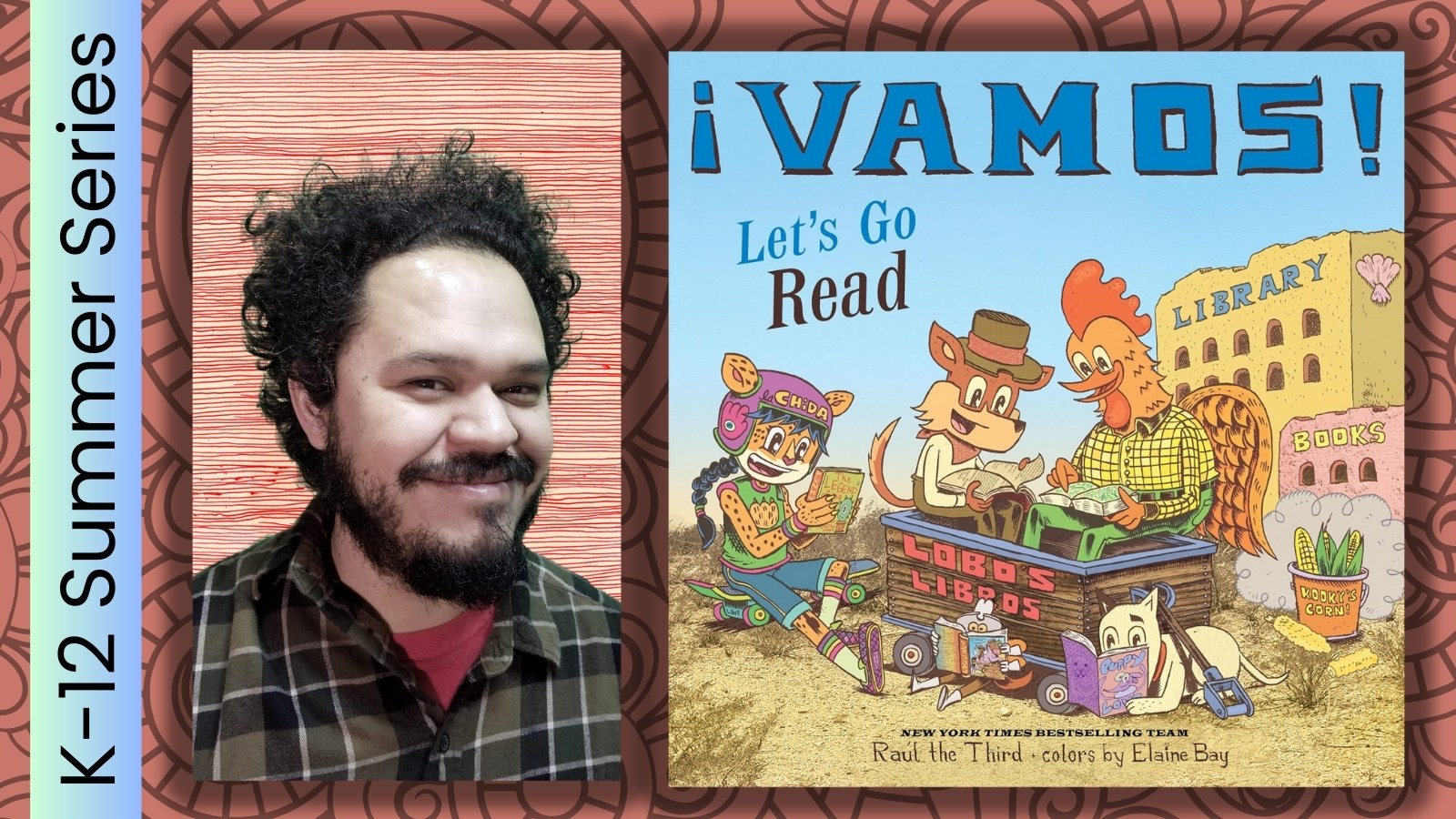 Register for virtual author talk with Raul the Third.