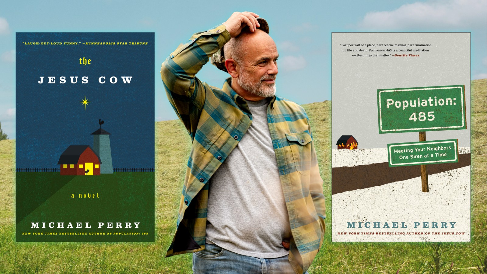 Author Michael Perry Marketing Image.