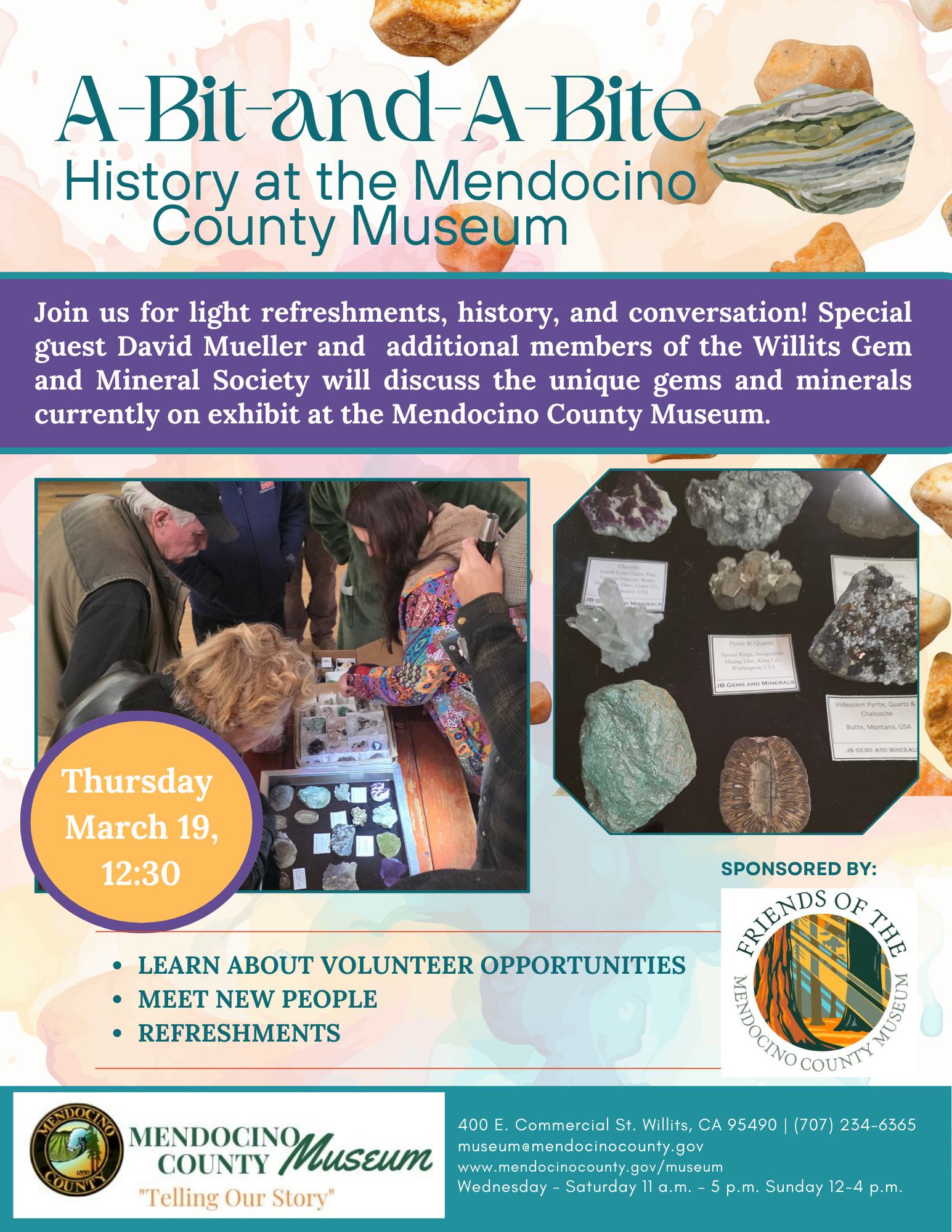 Copy of A-Bit-and- A-Bite History at the Mendocino Coutny Museum(8)