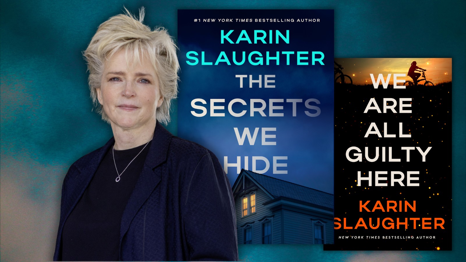 Author Karin Slaughter Marketing Image.