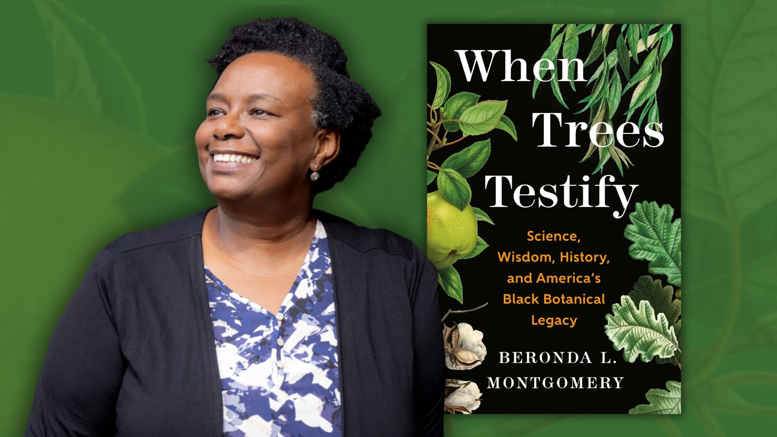 Author Beronda Montgomery.