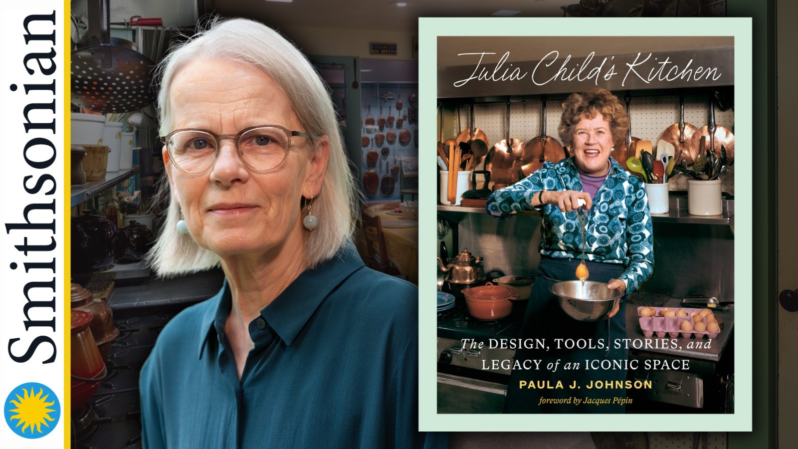 Marketing Image Smithsonian Julia Child's Kitchen.