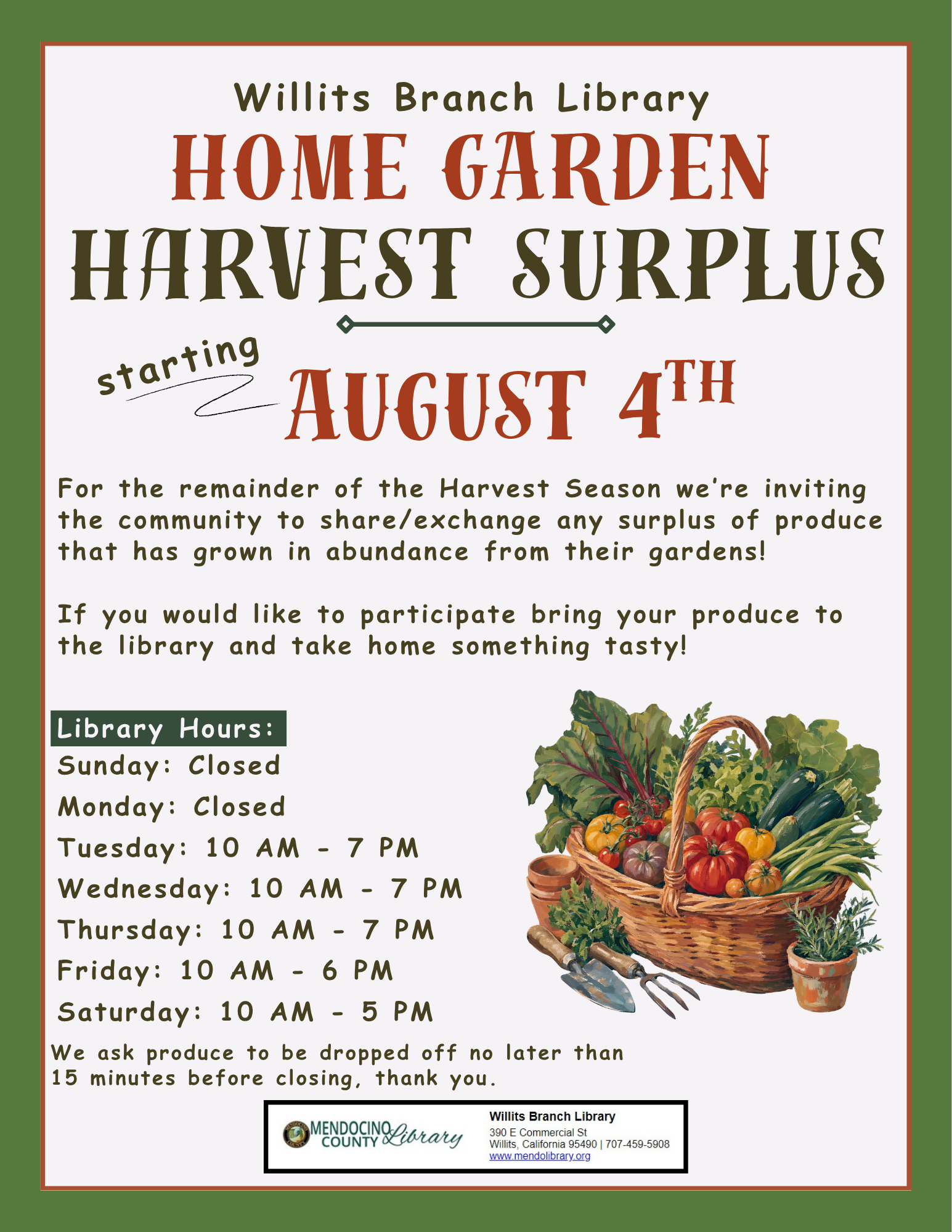 Home Garden Produce Exchange